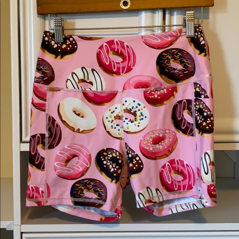 Muscles and Donuts shorts